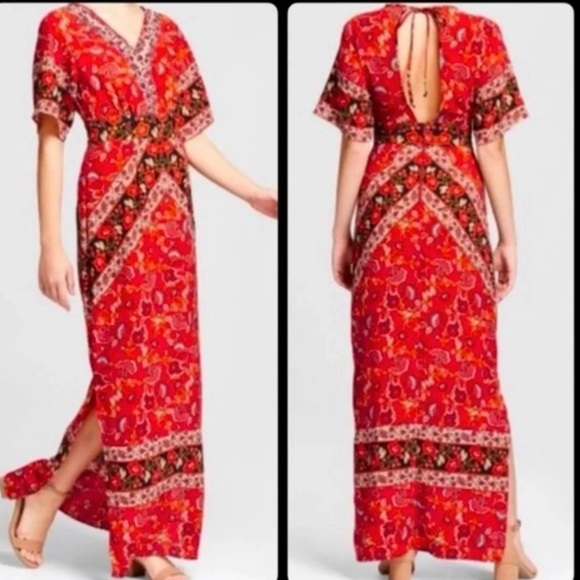 Exhilaration 60s Style Floral Dress - Picture 3 of 16